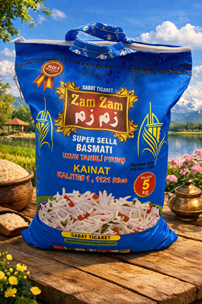 Aria iran turk market KALITELİ BASMATI PIRINÇ-5 KG