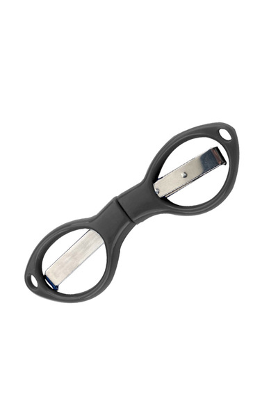 Choice3 مقص قابل للطي أسود اللون مصنوع من الفولاذ المقاوم للصدأ، خفيف، مثالي ...