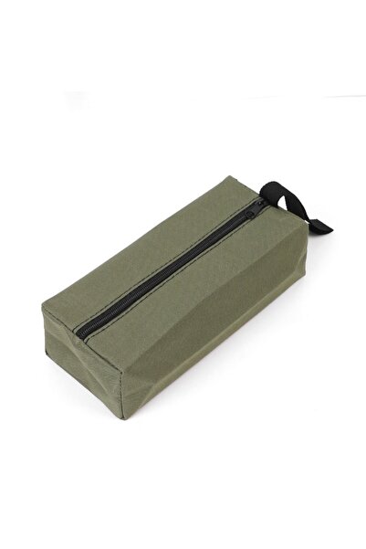 Choice3 حقيبة أدوات يدوية صغيرة من قماش أكسفورد الأخضر، مقاومة للسقوط، متعددة...