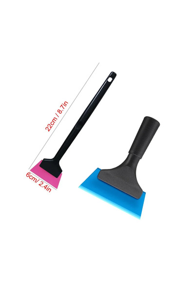 Choice1 blue and pink Window Tinting Tool Quarter Window Small Squeegee Kit f...