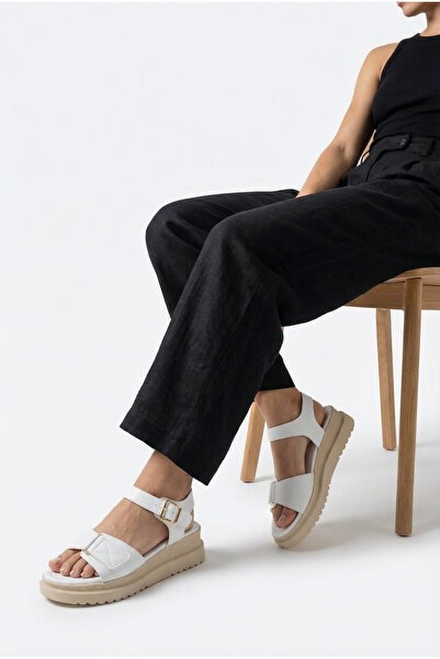 Riccon Women's Sandals 0012804 White