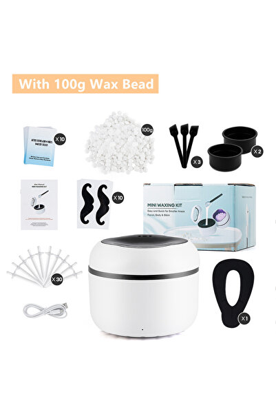 Choice4 With Wax Bead Mini Wax Heater Machine 40g Silicone Bowl Wax Warmer No...