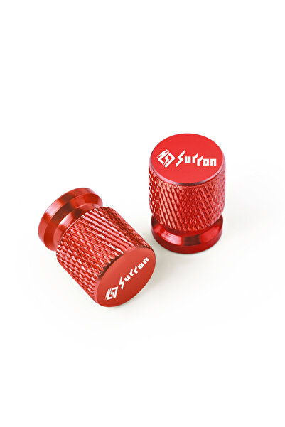Choice3 Red 2PCS Tire Valve Caps Tyre Stem Covers Airdust Waterproof For SURR...