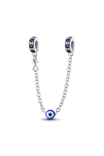 Choice16 KTC810 Safety Chain Charms 925 Sterling Silver Fit Original 925 Bead...