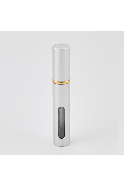 choice2 زجاجة عطر فضية غير لامعة سعة 10 مل، موزع عطر زجاجي فاخر للسفر، قابلة ...