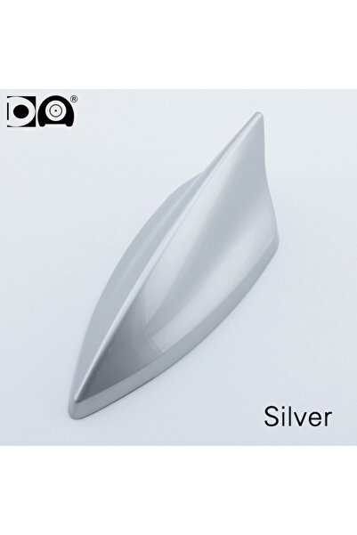 Choice6 Silver Universal 5D Shark Fin Antenna Car Radio Aerials FM/AM Signal ...