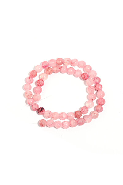 Choice4 Other 8mm 1 Strand Natural Persian Jade Stone Beads Pink Color Loose ...