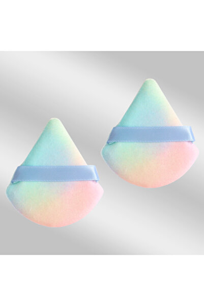 Choice10 13 2 件 Triangle Powder Puff Face Makeup Sponge Soft Velvet Cosmetic ...