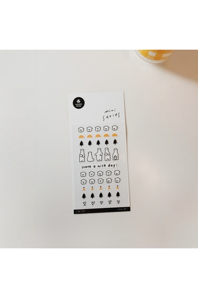 Choice16 107-Deco.02 Korean Import Suatelier Mini Happy Daily Life Food Anima...