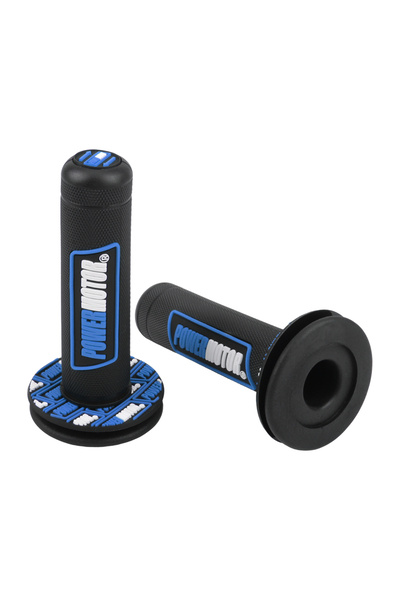 Choice5 مقابض موتروس زرقاء لمقود دراجة نارية إندورو مقاس 7/8 بوصة (22/24 مم) ...