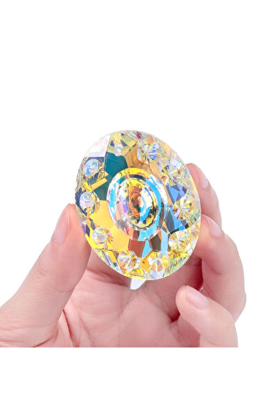 Choice9 10 Crystal Glass Prism Pendants AB Color Hanging Suncatcher Accessori...