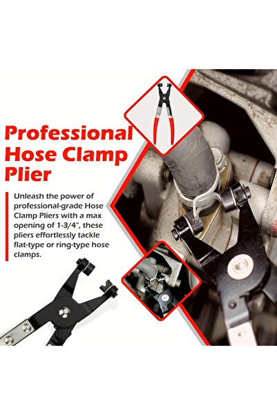 Choice B Professional Hose Clamp Pliers- Fuel Line Disconnection and Removal ...