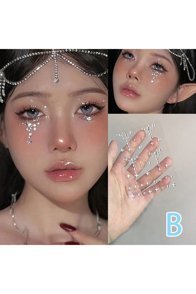 Choice1 B Diy Eyes Face Self Adhesive Makeup Temporary Tattoo Beauty Diamonds...
