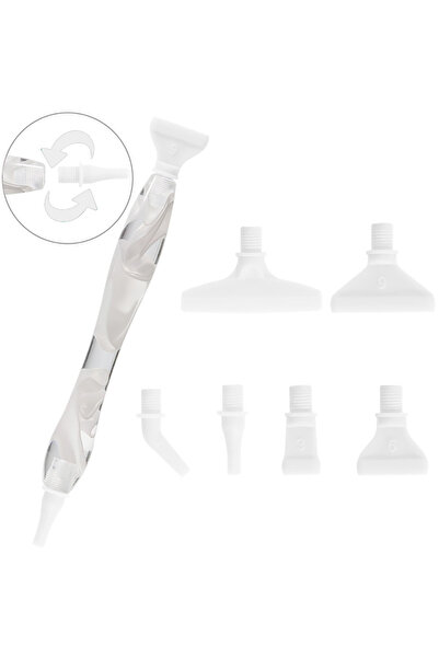 Choice4 withe Diamond Drawing Dot Diamond Pen New Plastic Color Thread Pen He...