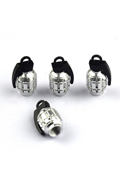 Choice4 طقم أغطية صمامات إطارات فضية 4 قطع/طقم جديد 2025 عالمي للسيارات والشا...