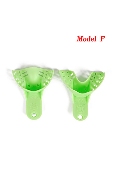 Choice1 حامل قوالب طب الأسنان من طراز F، قالب بلاستيكي للاستخدام مرة واحدة لأ...