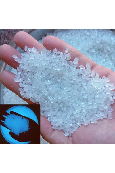 choice2 3-5mm White 1000pcs 3-5mm Luminous Sand Glow In Dark Pebbles Stone Ho...