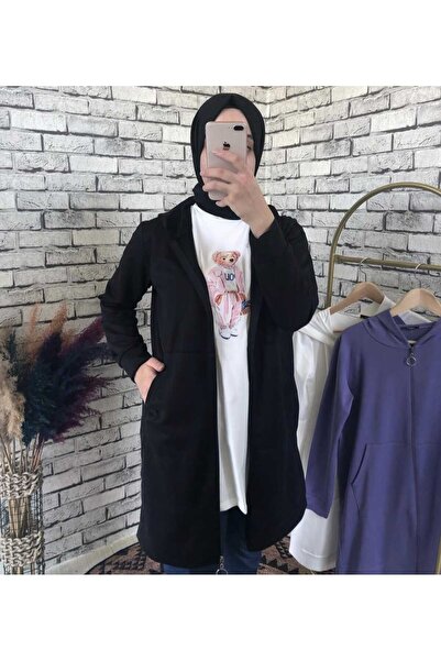 MODELİSA KAPŞONLU PENYE TUNİK YAZLIK