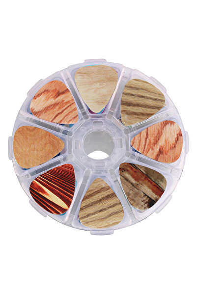 Choice Wood grain 0.46/0.71/1.0mm 50pcs guitar paddle Acoustic guitar Picks u...