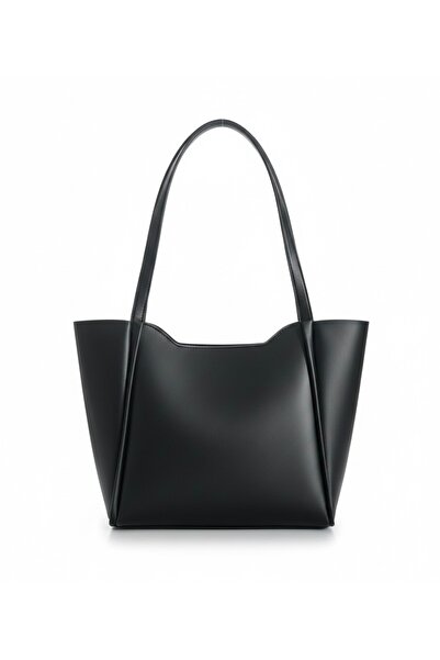 Arvelia حقيبة كتف نسائية سوداء كبيرة كاجوال رياضية