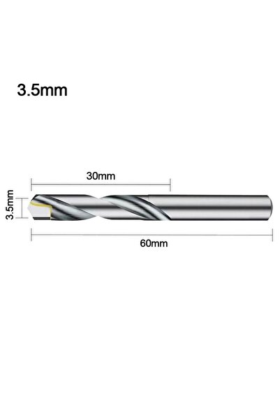 choice2 3.5mm Solid Tungsten Carbide Drill Bits For CNC Carbide Twist Drill B...