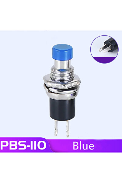 Choice6 Blue 6PCS 6PCS PBS-110 7MM Momentary Push Button Switch Press The Res...