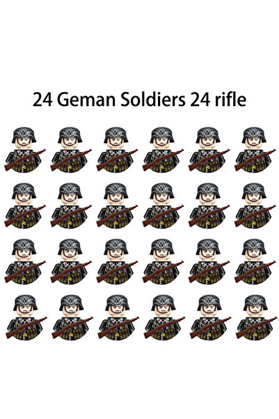 Choice8 ألعاب أطفال باللون الأخضر النعناعي، مجسمات جنود عسكرية من الحرب العال...