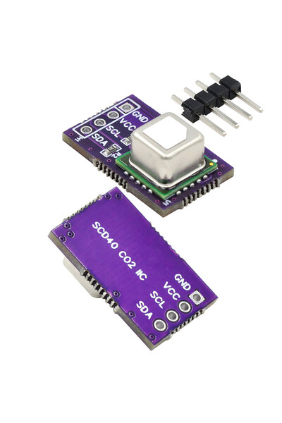 Choice4 وحدة استشعار الغاز SCD40 ذات اللوحة الأرجوانية، ووحدة استشعار الغاز S...