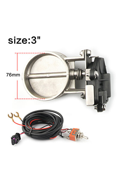 choice2 صمام تحكم كهربائي للعادم 3.0 بوصة، صمام تحكم للعادم 2 بوصة / 2.25 بوص...