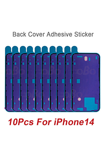 Choice1 10 قطع من ملصقات الغطاء الخلفي اللاصقة المقاومة للماء لهواتف آيفون 14...