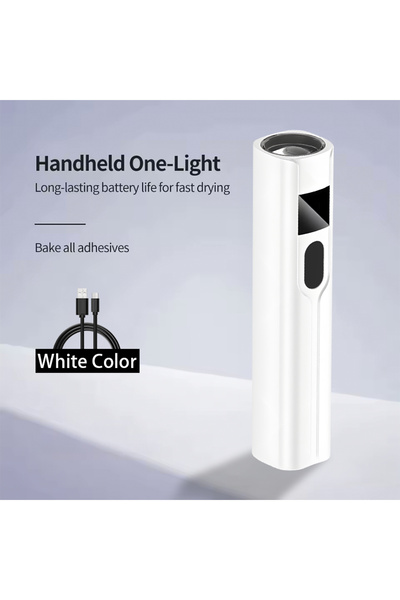 choice2 مصباح LED احترافي للأظافر يعمل بالأشعة فوق البنفسجية بطول موجي 365 نا...