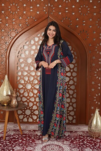 AFandina Traditional Mother and Daughter Jalabiya | Elegant Arab Identity SM-75