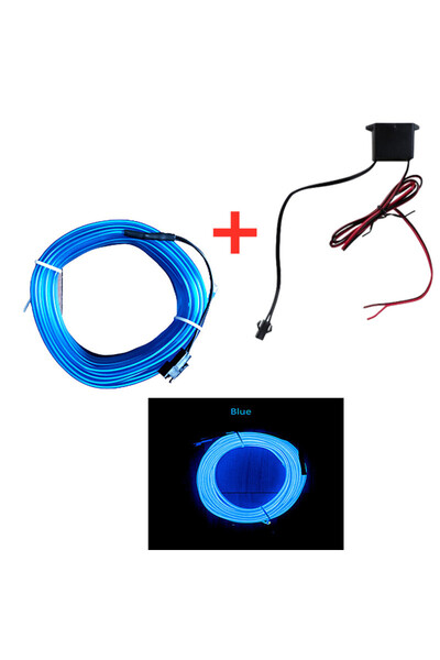 Choice5 شريط إضاءة LED مرن 5 فولت، سلك مكشوف، 3-5 أمتار، لإضاءة داخلية للسيار...