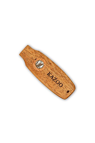 choice2 Round Style Wooden Kazoo With Lanyards Professional Lightweight Porta...