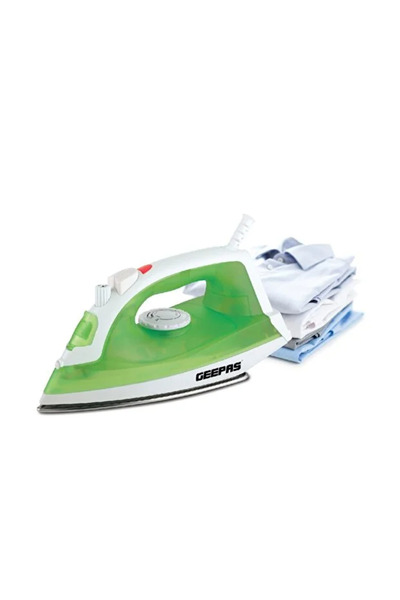 Geepas steam iron, gsi7783 green
