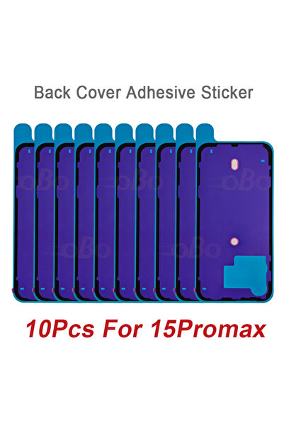 Choice8 10 قطع من ملصقات الغطاء الخلفي اللاصقة المقاومة للماء لهواتف آيفون 14...