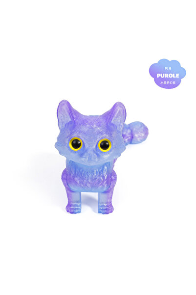 Choice7 قطط لطيفة مطبوع ثلاثية الأبعاد من Purole، مقاس 12 سم (6.3/4.72 بوصة)،...