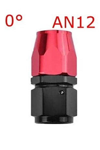 Choice17 وصلة خرطوم دوارة من الألومنيوم AN12-0 AN4/AN6/AN8/AN10/AN12 مستقيمة ...