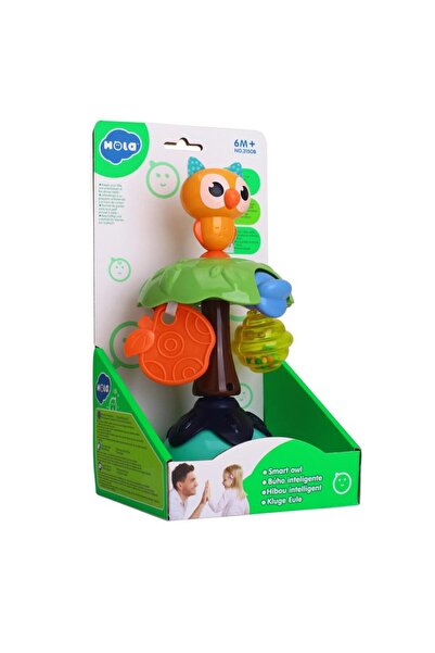 Hola Toys Jucarie bebelusi Hola - Bufnita cu ventuza