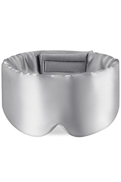 Choice1 Light Gray 100% Mulberry Silk Sleeping Mask Eyepatch Blking Light Eye...