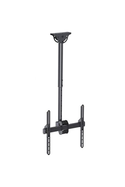 Techly Suport TV pentru tavan ICA-CPLB944S, 32 - 55 inch, 50 kg, Negru