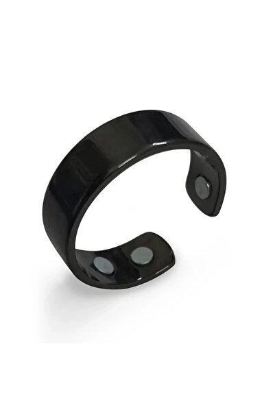 choice2 خاتم W537B الأسود المضاد للشخير - جهاز الوخز بالإبر المغناطيسي لنوم ه...