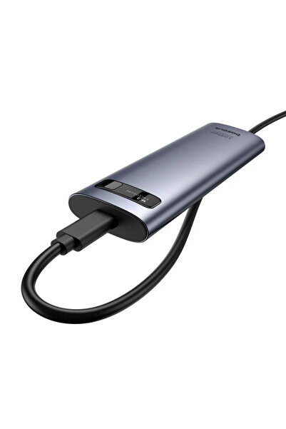 Baseus Rack FlyJoy Series B00760600811-02 pentru SSD SATA M.2 NVMe (Gri)