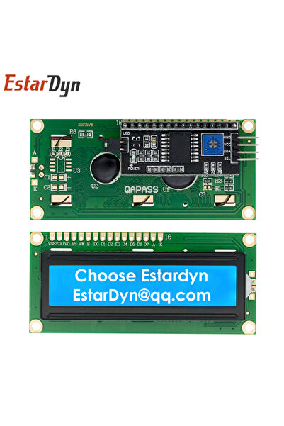 Choice4 IIC LCD1602C Blue LCD1602 1602 LCD Module Blue / Yellow Green Screen ...