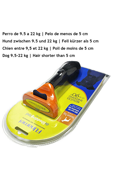 Choice8 فرشاة (M) - ملحقات العناية بالكلاب ذات الشعر القصير، مزيل تشابك شعر ا...