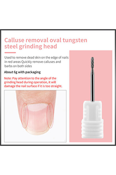 Choice9 رؤوس مثقاب أظافر من كربيد التنجستن، طراز 07 10، أدوات كهربائية لشحذ ا...