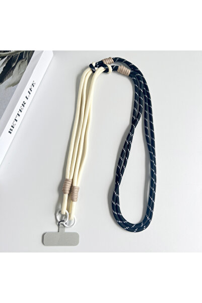 Choice7 حبل تعليق هاتف محمول عالمي ثنائي اللون، مصنوع من البوليستر/النايلون، ...