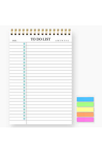 choice2 مفكرة خضراء بسيطة لقائمة المهام، حلزونية للتخطيط اليومي، منظم قائمة ا...