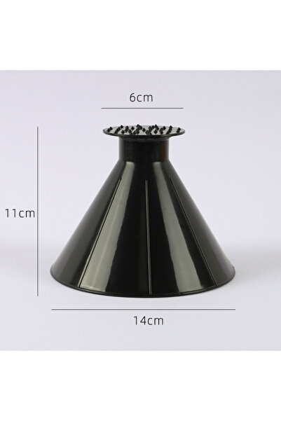 choice2 black Car Magic Window Windshield Ice Scraper Shaped Funnel Snow Remo...