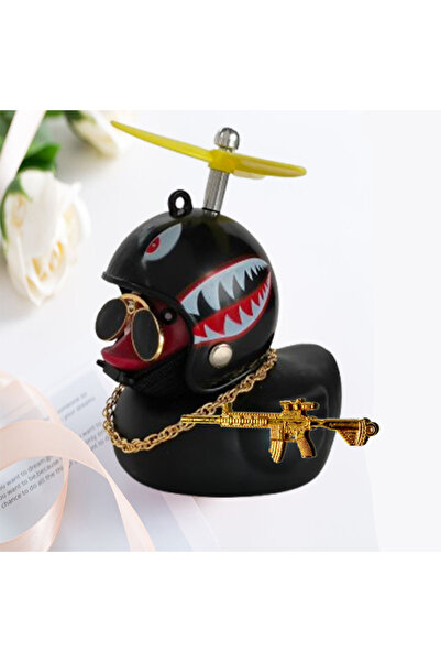 Choice7 ملحقات محرك بطة الرياح المكسورة من النوع B-6، بطة صفراء مع خوذة، ملحق...